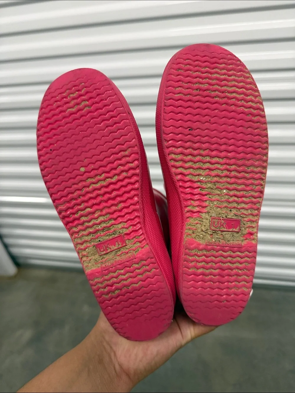 Hunter Kids Waterproof Rain Boots - Bright Pink